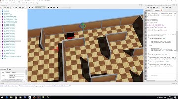 Webots Wall Following