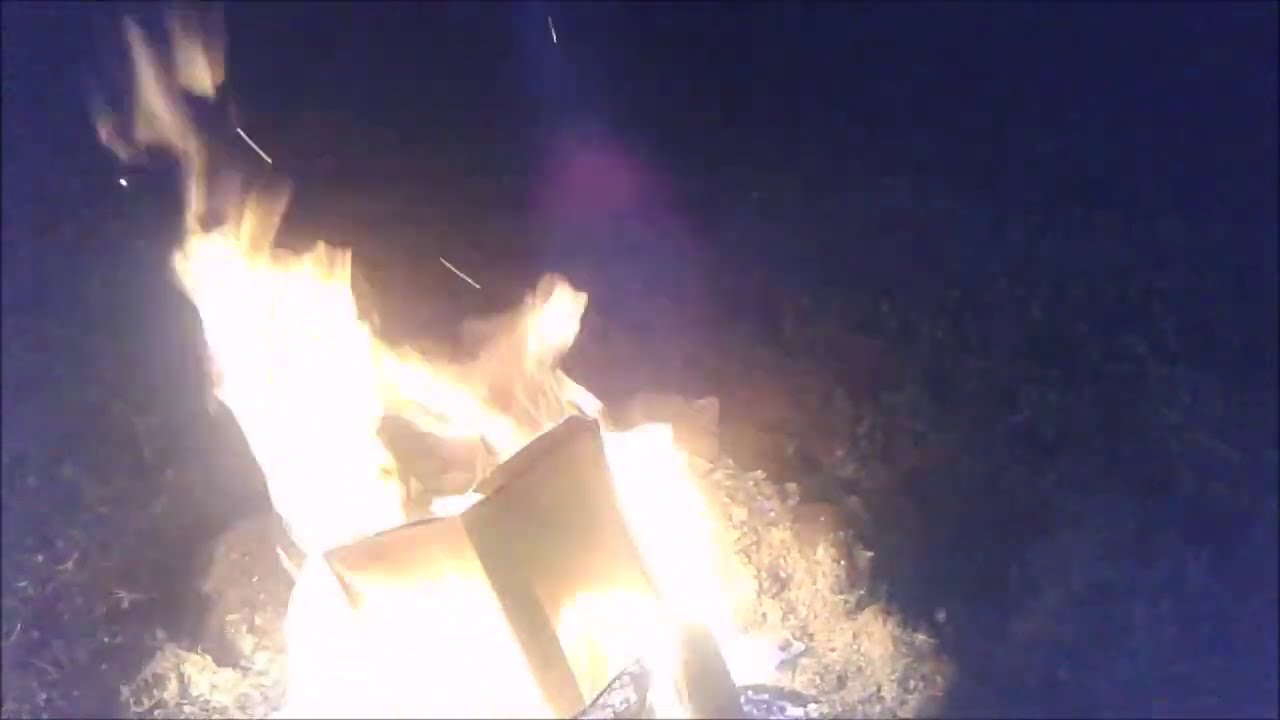 Burning VHS Tape YouTube