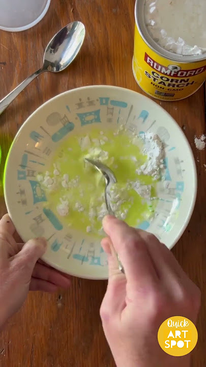 12+ Cornstarch Slime Recipe