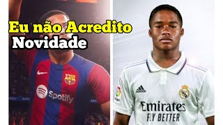 E AGORA?! Por que Vitor Roque já está no Barcelona e Endrick ainda não foi pro Real