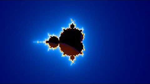 Mandelbrot set morphing to Burning Ship in 30 seconds