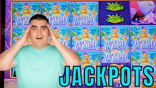 WINNING JACKPOTS On High Limit GOLD FISH Slot Machine screenshot 3
