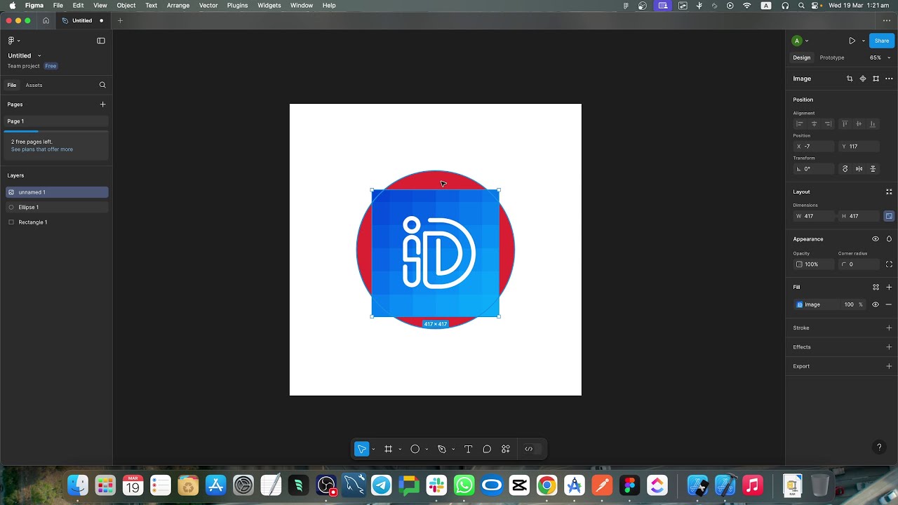 How to add an element inside another element in Figma (Add Mask) - YouTube