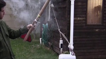 testing parachute ejection system in a rocket