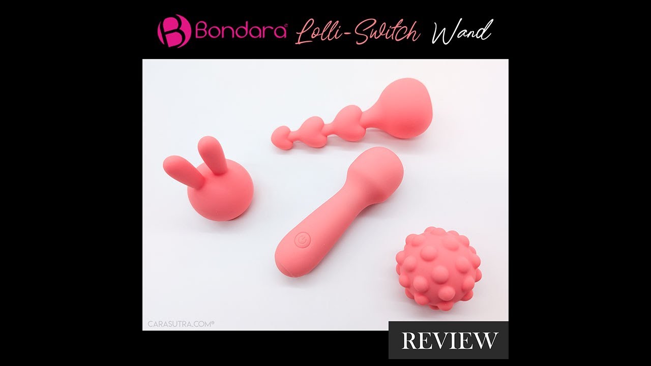 Bondara Lolli Switch Mini Wand Vibrator Review by Cara Sutra 🐰✨