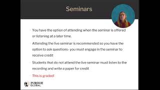 PG Unit 1 Seminar