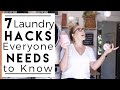 7 Laundry HACKS Everyone NEEDS to Know | Cleaning Tips and Tricks
