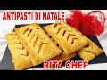 ANTIPASTI DI NATALE🎄RITA CHEF | Con 1 rotolo di pasta sfoglia.