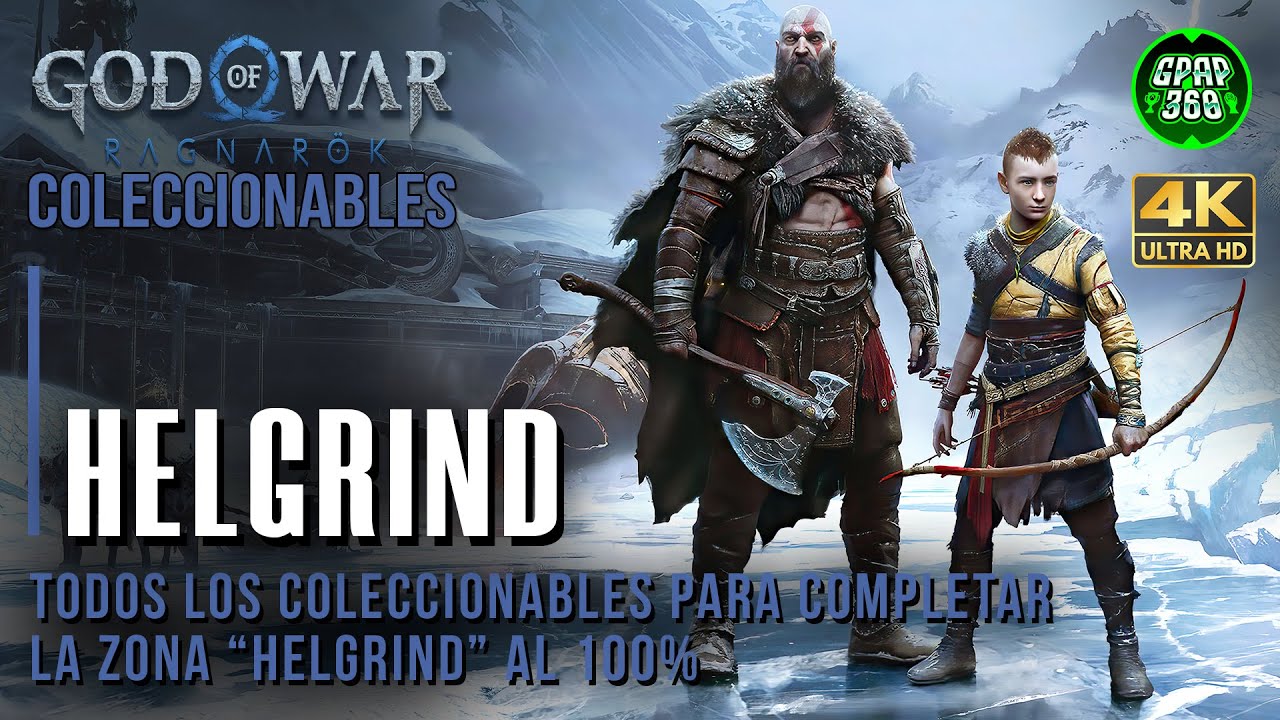 God of War Ragnarok | Helgrind, Guía coleccionables al 100% (Cuervos ...