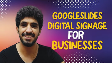 Displaying google slides business presentations using posterbooking