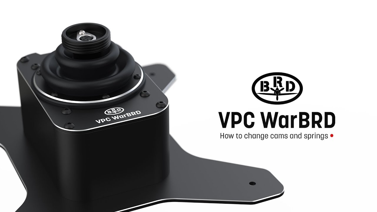 VPC WarBRD Rudder Pedals