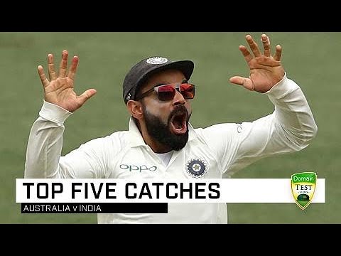 The five best catches from India Tests