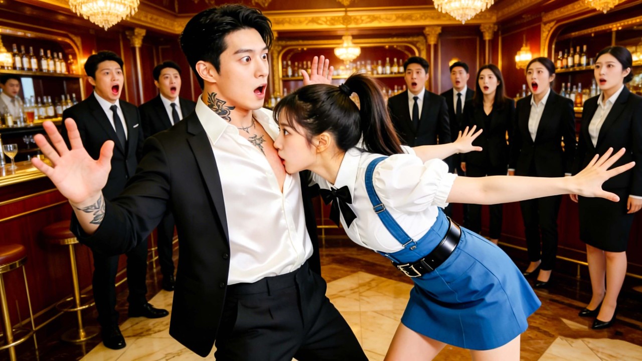 فتاة تسقط في حضن CEO—بدلاً من الغضب يقع في حب لطفها فوراً