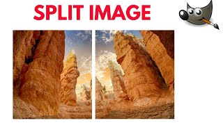 Gimp Tutorial on How to Split an Image