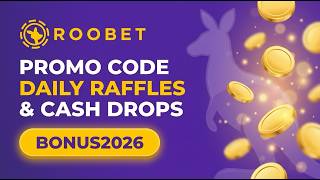Roobet Promo Code "BONUS2026" — Draws, Bonus Drops & Earnings screenshot 3