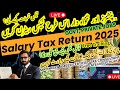 Income Tax Return 2025 Salaries Person FBR Pakistan Iris.