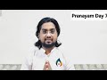1 Week Completed! 🎉 Day 7 Live Pranayam Session | #Yogicted Challenge