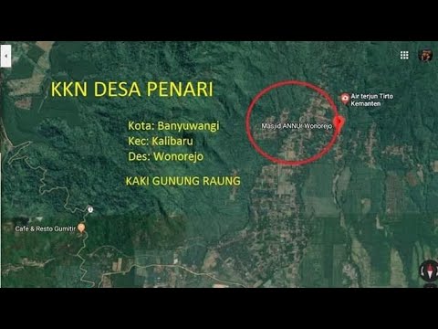 LOKASI KKN DESA PENARI PART 2 - YouTube