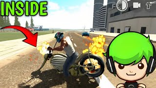 MY BIKE INSIDE ROAD🤫INDIAN BIKE DRIVING 3D #mythology 5