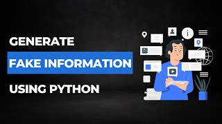 Generate Fake information using Python | Tamil Cookies