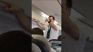 Hilarious West jet Flight Attendant