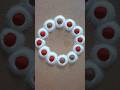 satisfied rangoli #easyrangoli Tips and Tricks #asmr simple rangoli #shortvideo