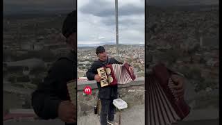 اجرای آهنگ «ای ایران» در تفلیس گرجستان