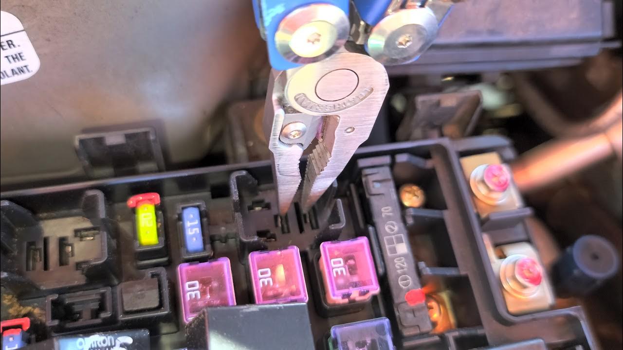 2005 Honda Odyssey Radiator Cooling Fan Fuses & Relays YouTube