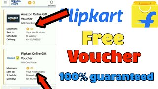 Flipkart Free 100 RS Voucher//Flipkart Free Gift Voucher Earning Application//Flipkart Voucher||