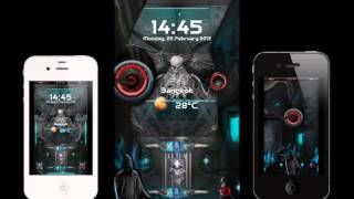 Lockscreen  dark hd para iPhone 5