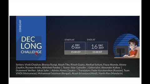 Easy Subsequence Selection | SUBSPLAY | CodeChef December Long Challenge 2019