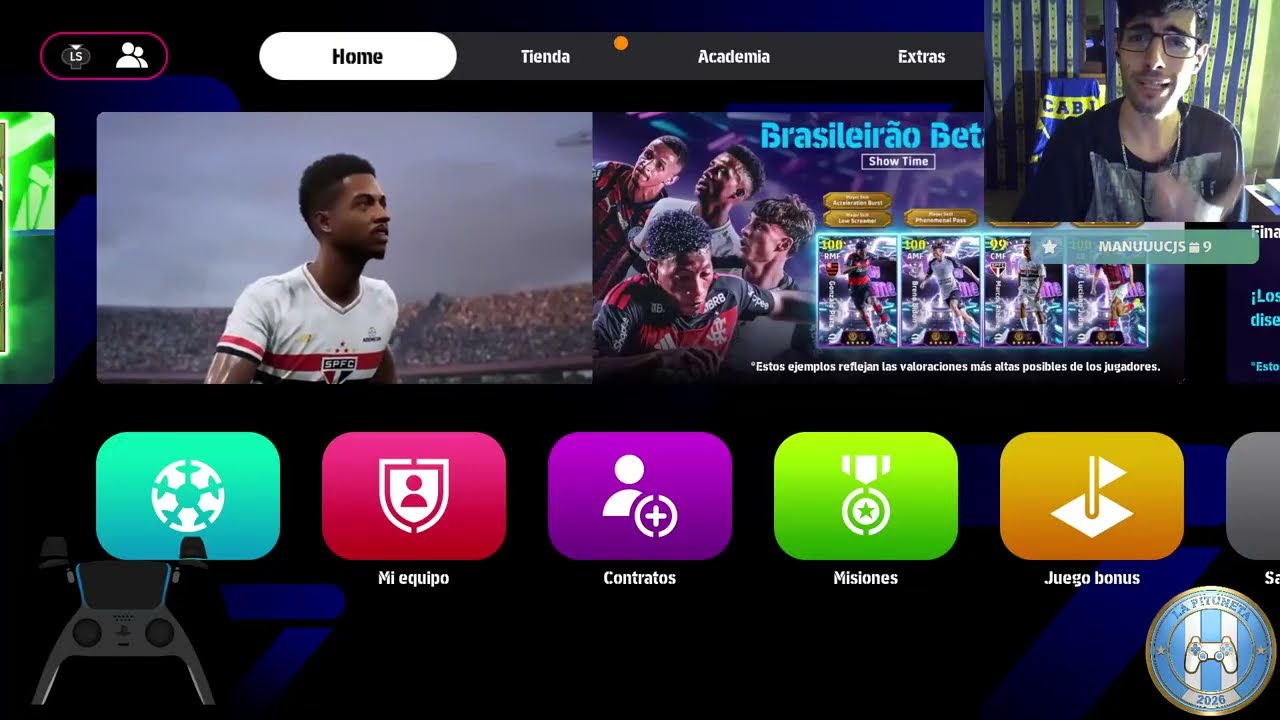 NUEVA TEMPORADA. EQUIPO SHOWTIME Y PRACTICANDO CANCEL L2+R2 -  !camara / eFootball 2026