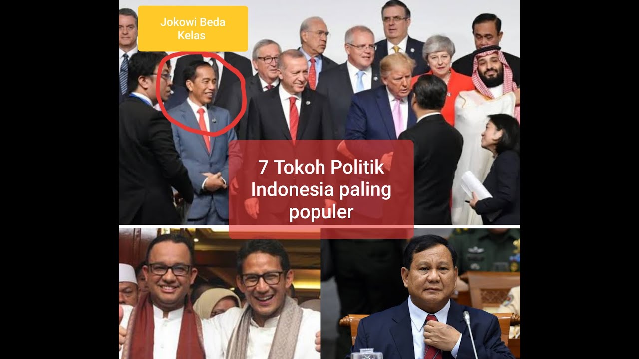 7 tokoh politik Indonesia paling populer di Instagram, Jokowi beda kelas...!!! - YouTube