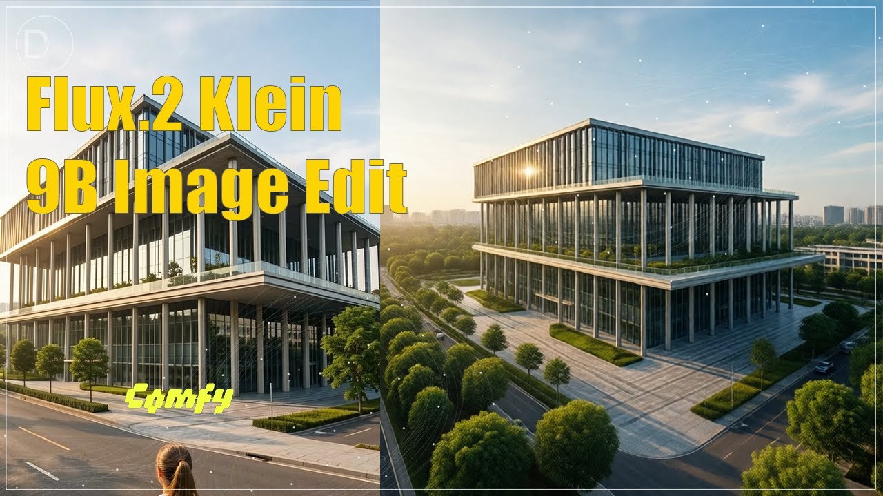 Flux.2 Klein 9B Model Image Editing - ComfyUI Workflow