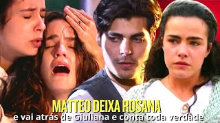Terra Nostra: Terra Nostra: Matteo vai atrás de Giuliana e revela farsa sobre bebê