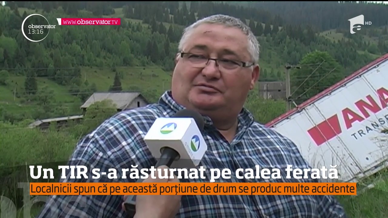 Accident spectaculos pe un drum naţional din judeţul Suceava!