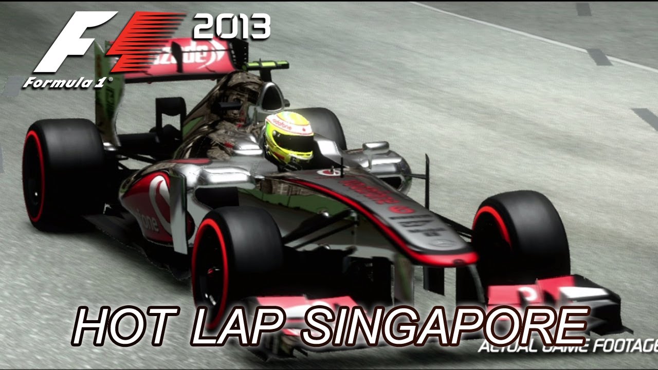 F1 2013 - PS3/X360/PC - Singapore Hotlap (Gameplay Trailer)