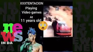 RARE Video of XXXtentacion playing Video Games at 11 Years Old