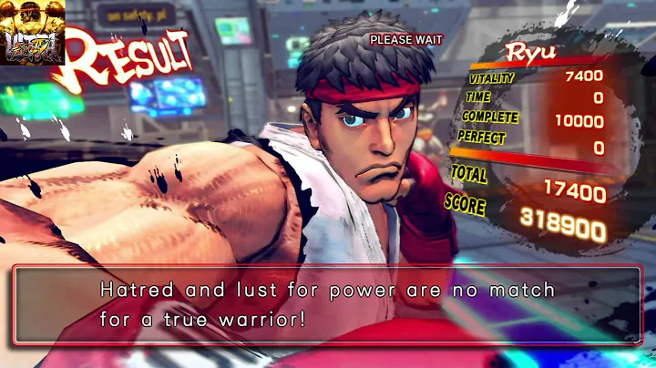 ULTRA STREET FIGHTER IV PS4 60FPS