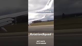 THANK YOU FOR FLYING RYANAIR #aviation #shorts #ryanair #hardlanding