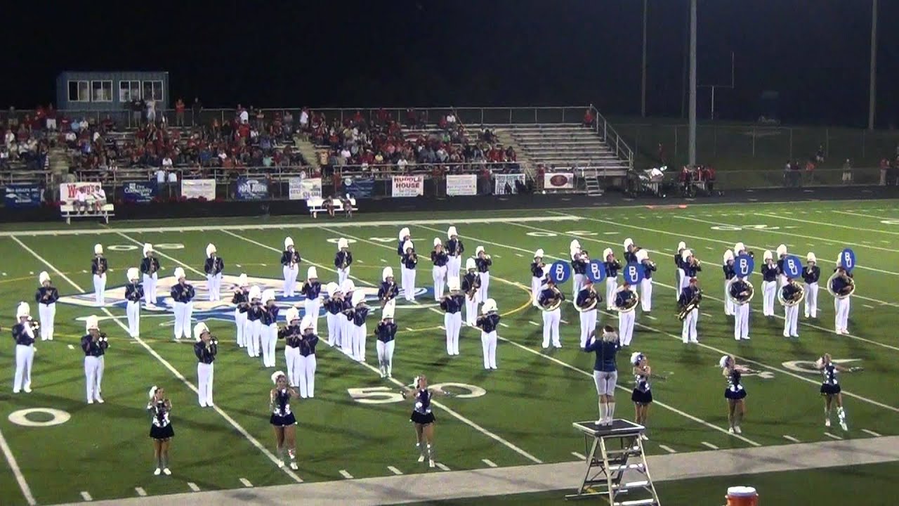First halftime show 2011 buckhannon upshur marching band youtube