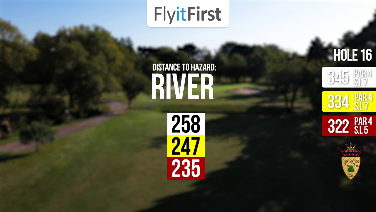 Bognor Regis Golf Club Hole 16 YouTube