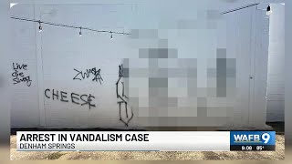 Arrest made in Denham Springs business vandalism investigation