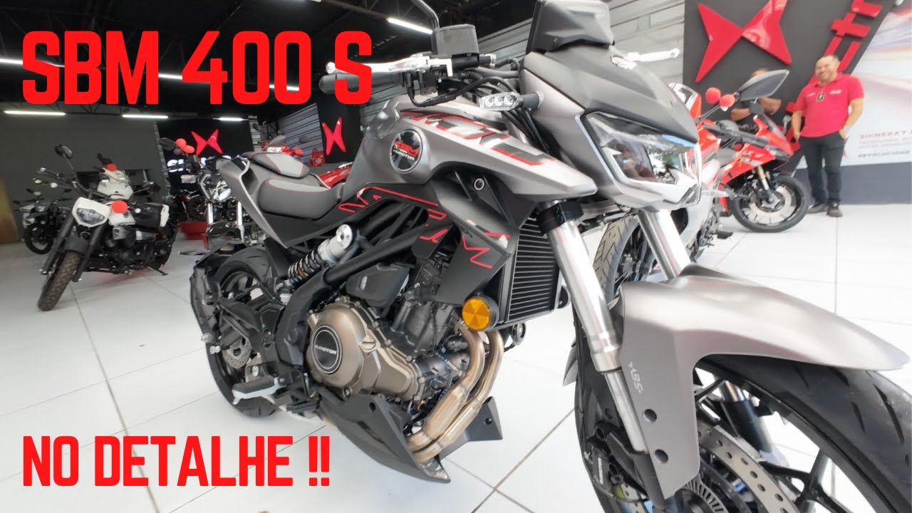 LANÇAMENTO - SBM 400 NO DETALHE 🔥