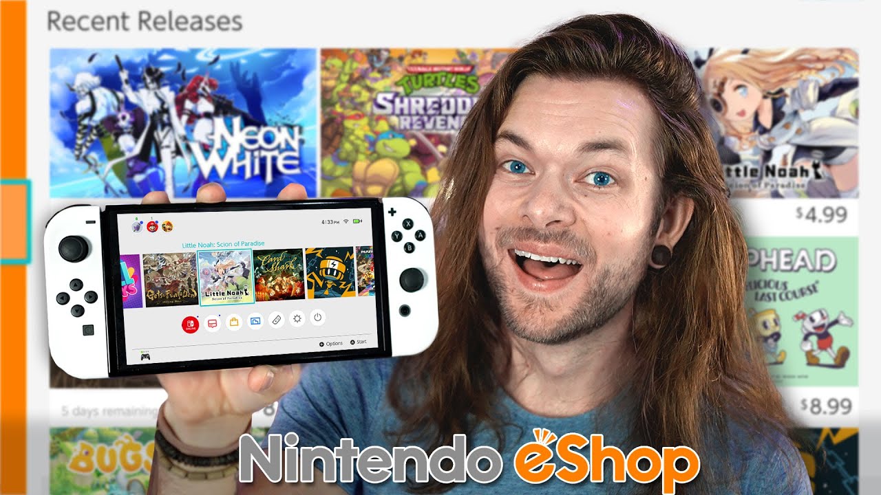 spurv Hospital Meget sur 10 NEW Nintendo Switch eShop Games Worth Buying! - Episode 28 - YouTube