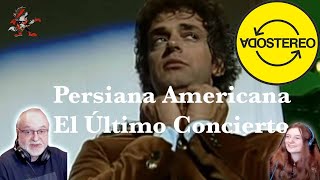Soda Stereo - Persiana Americana El Último Concierto (Dad & Daughter First Reaction)
