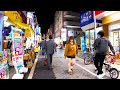 Koenji in Tokyo 🐶👍🍻 Calm streetscape ♪💖4K Non-stop 1 hour 03 minutes