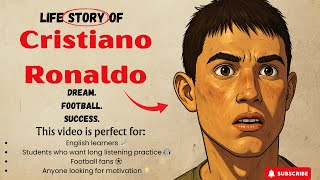 Cristiano Ronaldo Story | Story Speaks English | Inspirational Life of Hard Work & Success #cr7story