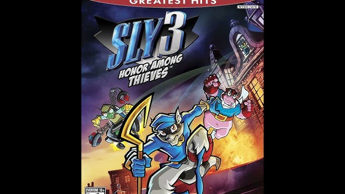 SLY RACCOON 3 - HONOR AMONG THIEVES - (NTSC-U)