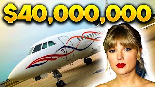 A Look Inside Taylor Swift’s LUXURIOUS 'Number 13' Private Jet!
